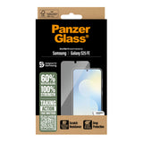 PanzerGlass Screen Protector Samsung Galaxy S25 FE 5G | Ultra-Wide Fit w. EasyAligner Skærmbeskytter Fabriksny