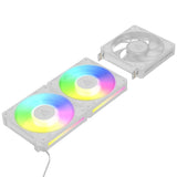 Arctic BioniX P12 A-RGB 3-pack Hvid 120 mm