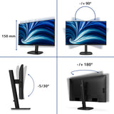 Philips 27B2N3500J 27 IPS 2560 x 1440 (2K) HDMI DisplayPort 120Hz