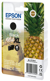 Epson 604XL Singlepack Sort 500 sider Blæk C13T10H14020