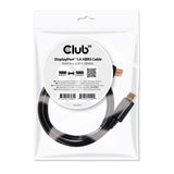 Club 3D CAC-2067 DisplayPort 1.4 Kabel 1m Sort
