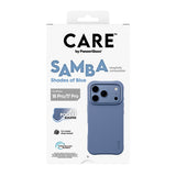 CARE by PanzerGlass Samba Beskyttelsescover til iPhone 18 Pro, iPhone 17 Pro Blå Fabriksny