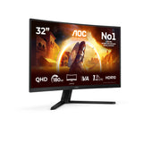 AOC Gaming CQ32G4VE 32 Fast VA 2560 x 1440 (2K) HDMI DisplayPort 180Hz