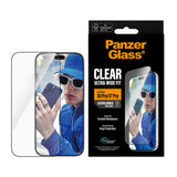 PanzerGlass Clear Ultra-Wide Skærmbeskytter til iPhone 18 Pro Fabriksny
