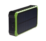 Denver PSO-10012 - Solar Powerbank - 10.000 mAh - Sort/Grøn