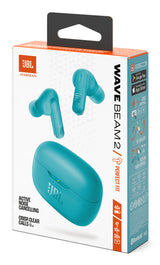 JBL Wave Beam 2 Trådløs Hovedtelefoner Blå