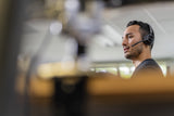 HP Poly Voyager 4320-M Trådløs Kablet Høretelefoner Sort