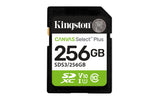 Kingston Canvas Select Plus SDXC UHS-I Memory Card 256GB 150MB/s