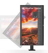 LG UltraFine Ergo 32UN880K-B 32 IPS 3840 x 2160 (4K) HDMI DisplayPort USB-C 60Hz