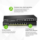 Zyxel GS1915 Series GS1915-8EP Switch 8-porte Gigabit PoE+