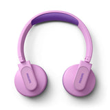 Philips Kids TAK4206PK Trådløs Kablet Hovedtelefoner Pink