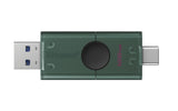 Kingston DataTraveler Duo 128GB USB 3.2 Gen 1 / USB-C USB stick Sort Grøn