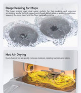 JONR P20 Pro – Robotstøvsuger med moppe - Gulvvasker med Automatisk Tømning og Tørring