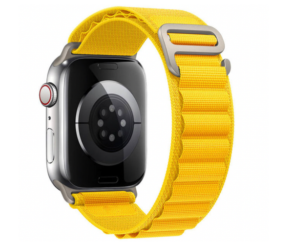 Apple Watch Rem Alpine Nylon Loop Gul