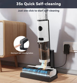 Jonr ED12 Trådfri Støvsuger 9000Pa sugekraft og moppefunktion