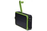 Denver PSO-10012 - Solar Powerbank - 10.000 mAh - Sort/Grøn