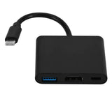 3 i 1 USB-C Adapter til HDMI USB 3.0 USB-C