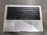 Topcase m. batteri til MacBook Pro 14" A2442 / A2779 / A2918 – Original Pulled, Space Gray (engelsk tastatur)