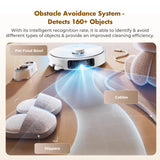 Mova P50 Ultra Robotstøvsuger – 19.000 Pa sugekraft, fleksibel moppe, 75 ℃ moppevask & fuldautomatisk rengøringsstation