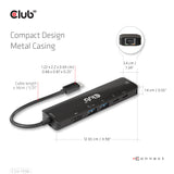 Club 3D CSV-1596 6-in-1 USB-C Gen 1 Dockingstation Sort