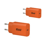 Club 3D CAC-3023 30Watt Strømforsyningsadapter Orange 2 stk.