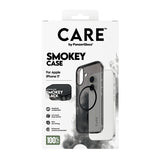 PanzerGlass CARE by Flagship Case Urban Explorer Smokey w. Black MagSafe iPhone 17 Beskyttelsescover Sort Fabriksny