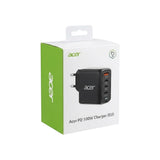 Acer 100W GaN Adapter 3xUSB-C + 1xUSB-A Fabriksny