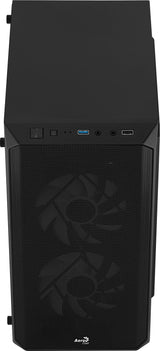 AeroCool CS-107-A-BK-v2 Tower Micro ATX Sort