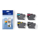 Brother LC 3219XL Value Pack Sort Gul Cyan Magenta 3000 sider