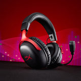 HyperX Cloud III S Wireless White Gaming Trådløs Høretelefoner Hvid