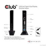 Club 3D CSV-3242HD 11-in-1 USB Gen1 Dock