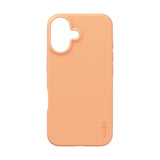 PanzerGlass CARE Fashionable Case til iPhone 16 Fersken Fabriksny