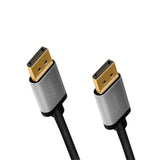 LogiLink DisplayPort kabel 3m Sort Grå