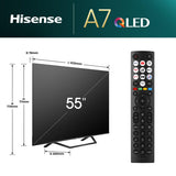Hisense A7NQ Series 55A7NQ 55 4K UHD (2160p) Smart TV
