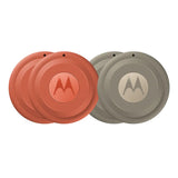 Motorola Moto Tag 2 Anti-tab Bluetooth-tag Grå Orange Fabriksny