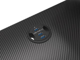 Genesis Holm 300 RGB Bord Stålramme Gaming