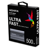 ADATA SSD SE880 500GB USB 3.2 Gen 2x2