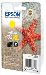 Epson 603XL Gul 350 sider Blæk C13T03A44010