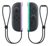 NINTENDO Controller Sort Grøn Lilla