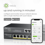 Zyxel GS1915 Series GS1915-8EP Switch 8-porte Gigabit PoE+