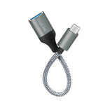 LogiLink USB-adapter 15cm Sort Grå