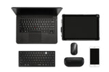 Kensington Multi-Device Dual Wireless Compact Tastatur Saks Trådløs Pan Nordic