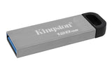Kingston DataTraveler Kyson 128GB USB 3.2 Gen 1 USB stick Sølv