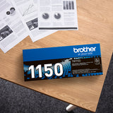 Brother TN1150 Sort 1000 sider Toner