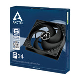 ARCTIC P14 Fan 1-pack Sort 140 mm