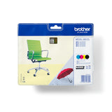 Brother LC229XL Value-Pack Sort Gul Cyan Magenta Blæk LC229XLVALBP
