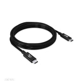 Club 3D CAC-1575 USB4 Gen2x2 USB-C kabel 2m Sort