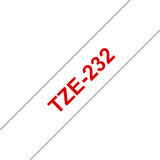 Brother TZe 232 Lamineret bånd (1,2 cm x 8 m) 1kassette(r)