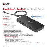 Club 3D CSV-1581 11-in-1 Thunderbolt Dockingstation