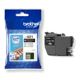 Brother LC 421BK Sort 200 sider Blæk